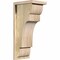 Ekena Millwork New Brighton Rough Sawn Corbel w/Backplate, Douglas Fir, 8"W x 10"D x 22"H COR08X10X22NEB01RDF - alternate 1